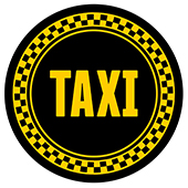 Наклейка Taxi